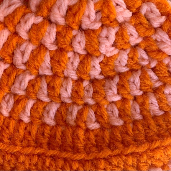 NEW Hand Crocheted Beanie Snow Ski Winter Hat - Picture 3 of 5